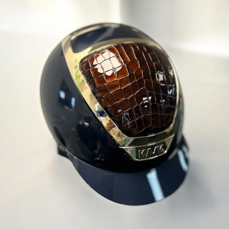 Kask Navy Dogma with Copper leather