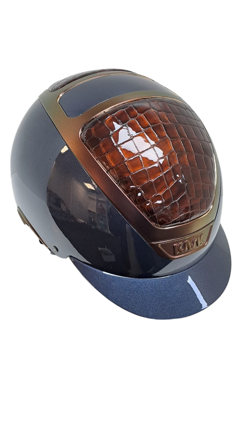 Kask Navy Dogma with Copper leather