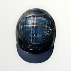 Kask Navy Dogma with stunning tartan leather