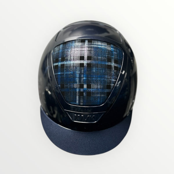 Kask Navy Dogma with stunning tartan leather