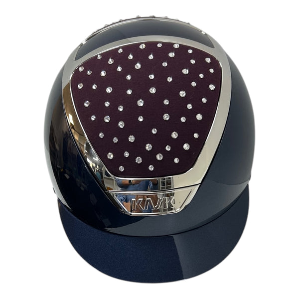 Kask Hat, with Swarovski Crystal Embellishments - Rain Drops